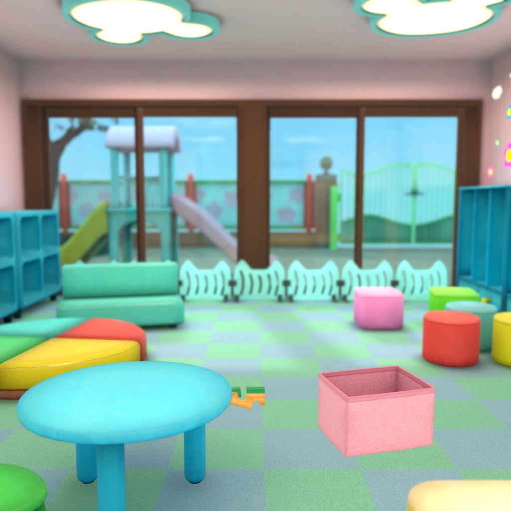 オリジナル3Dモデル「VRC立しゅうまつ保育園」