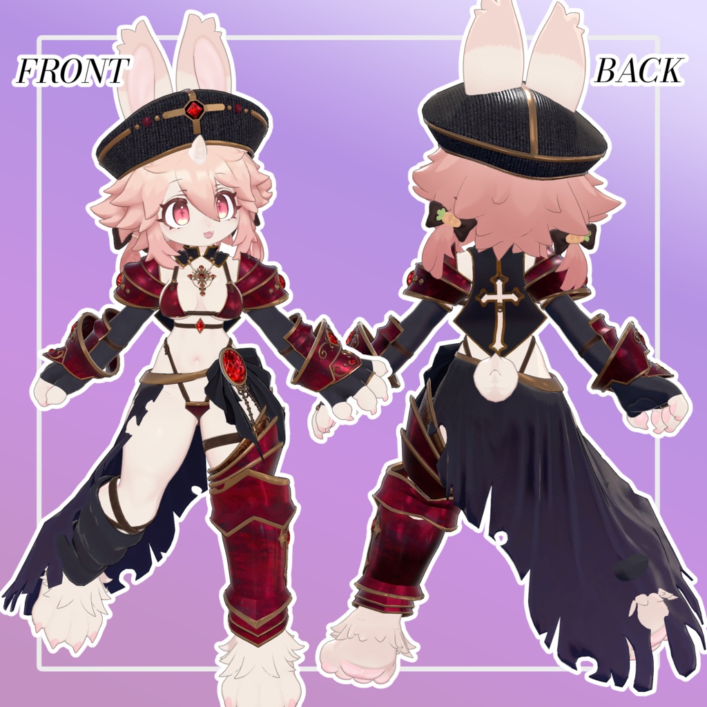 【アルミィ専用衣装】Bikini Priest/初期装備の剣と盾