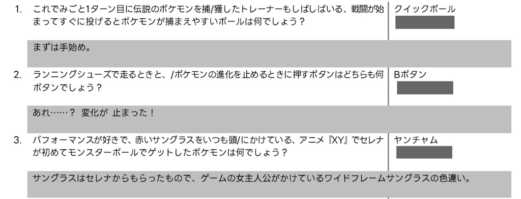 【無料】ポケモン知識王決定戦2024 大会記録集【ポケモンクイズ】