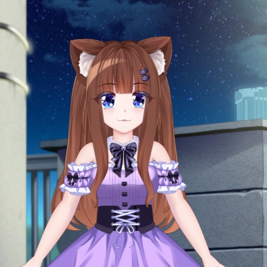 【live2d モデル】cute nekomimi / cat girl 5
