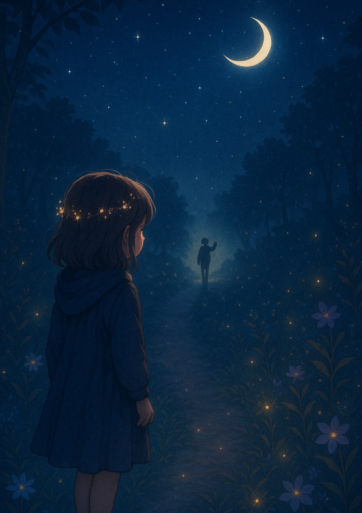 月影に咲いた詩 – No.08「星の川で夢を流して」