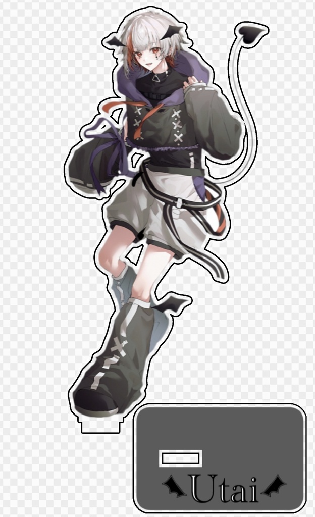 うたい3ヶ月記念アクリルスタンド