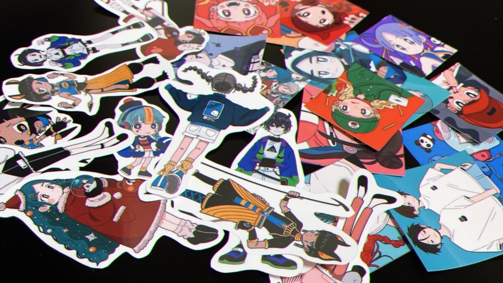 Gurin. handmade sticker