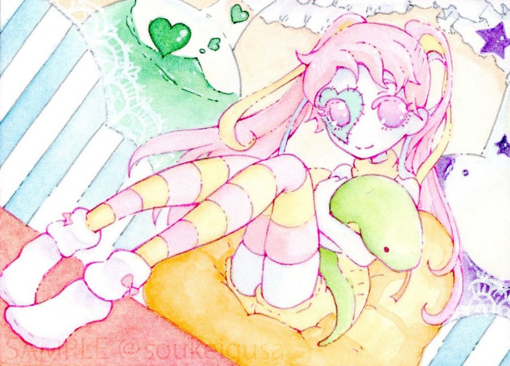 【ATC原画】ぱすてるぞんび１号