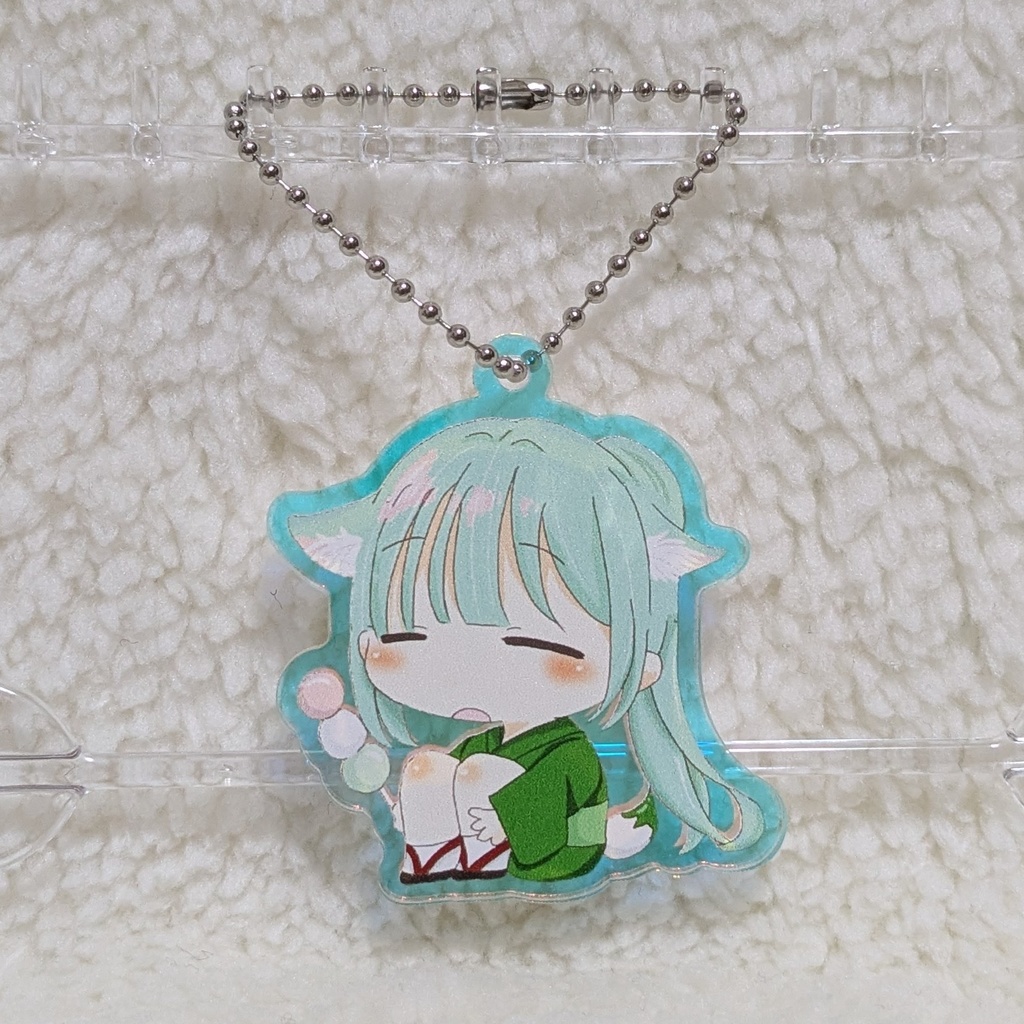 稲荷屋コン　ほげぇ〜　アクリルキーホルダー