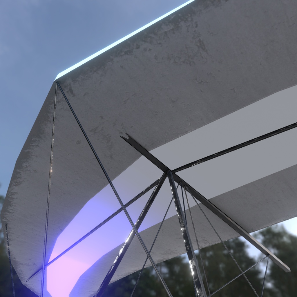 【VRChat/cluster】Nebula Wing (lilToon/MToon)