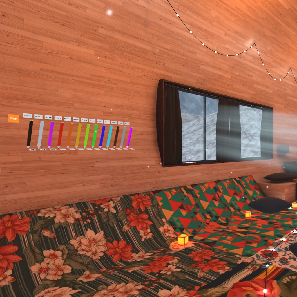 【VRChat・cluster向けワールド】Barrel House (Day/Night)