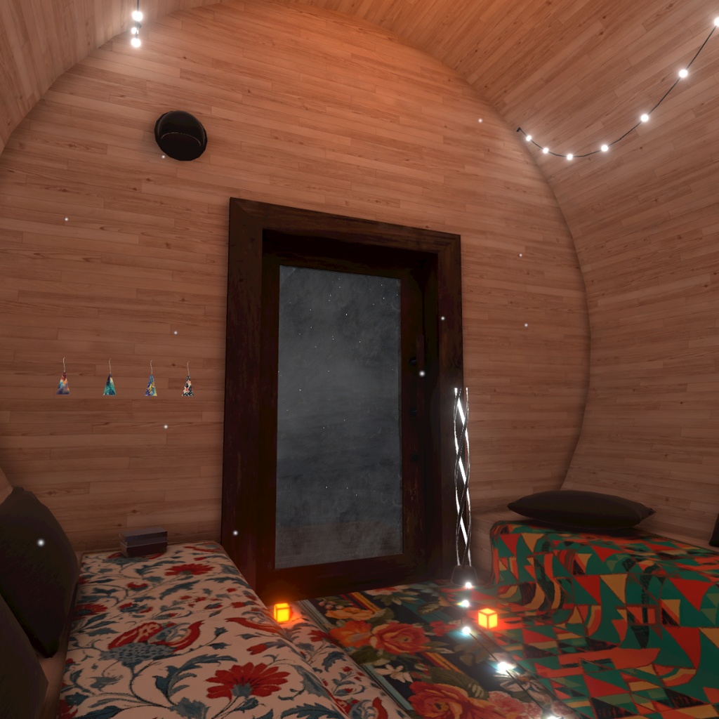 【VRChat・cluster向けワールド】Barrel House (Day/Night)