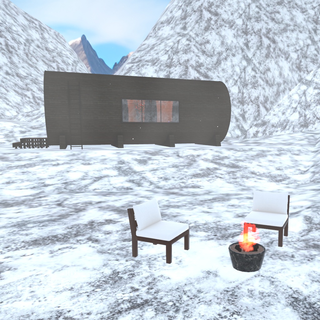 【VRChat・cluster向けワールド】Barrel House (Day/Night)