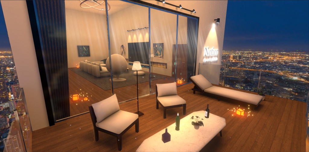 【VRChat向けワールド】Notion