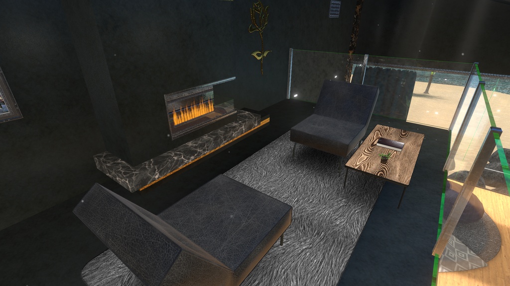 【VRChat向けワールド】Black Lotus