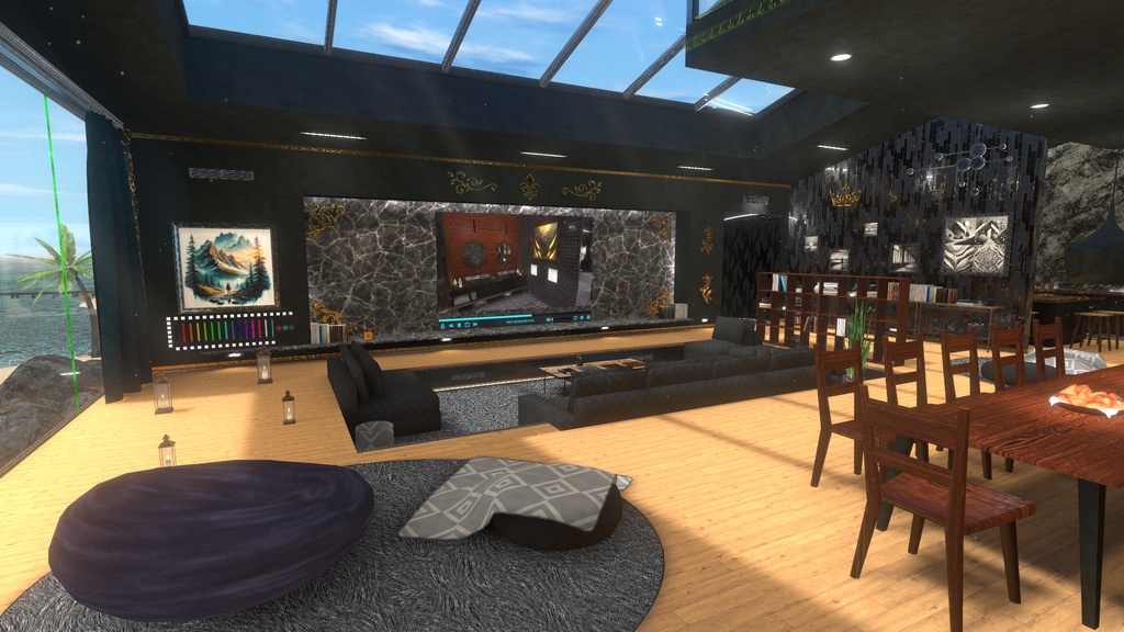 【VRChat向けワールド】Black Lotus