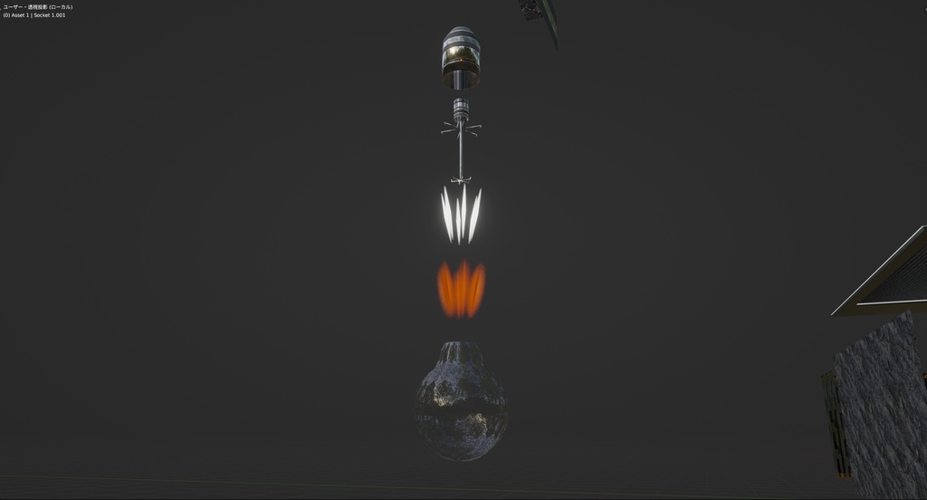 【VRChat向けワールド】Black Lotus