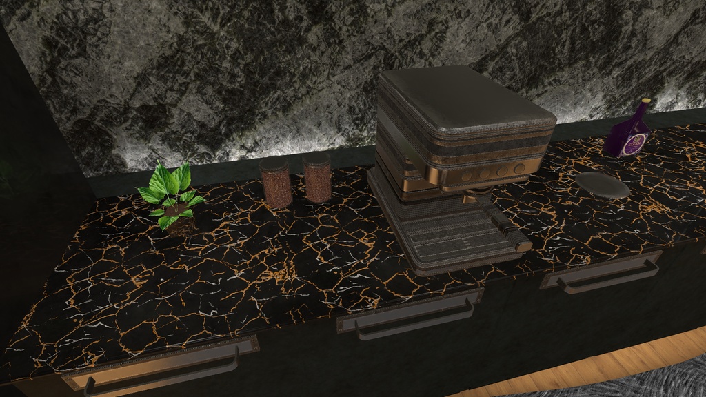 【VRChat向けワールド】Black Lotus