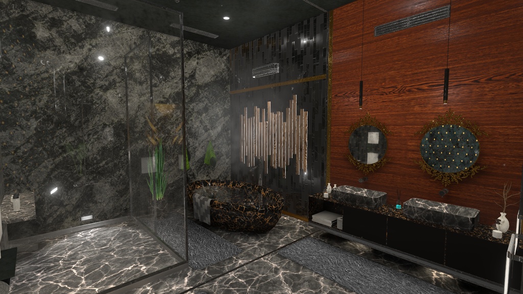 【VRChat向けワールド】Black Lotus