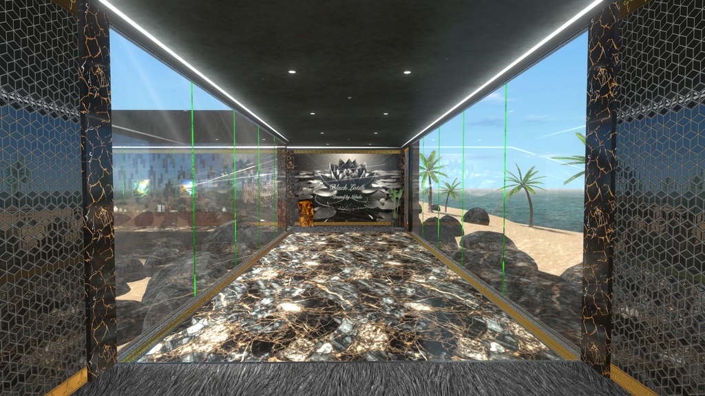 【VRChat向けワールド】Black Lotus