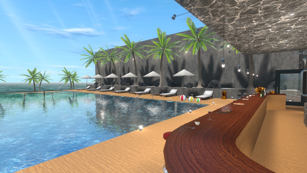 【VRChat向けワールド】Black Lotus