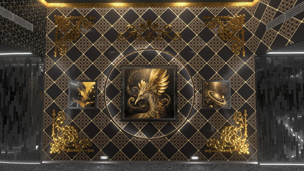 【VRChat向けワールド】Black Lotus