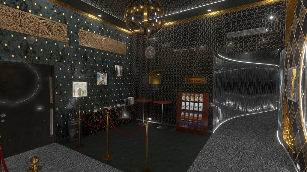 【VRChat向けワールド】Black Lotus