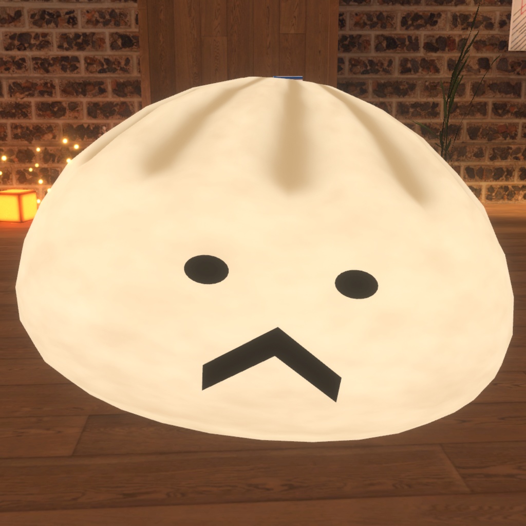 【VRMアバター】オリジナル3Dモデル『にくまん』