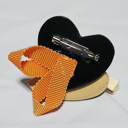 ショコラフェスイメージのブローチ(値下げしました)