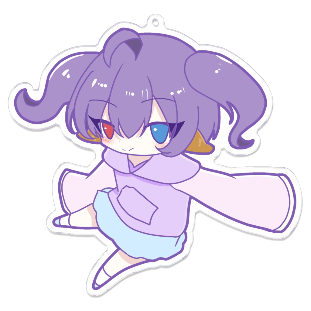 アクリルキーホルダー(ロリ羊新衣装)