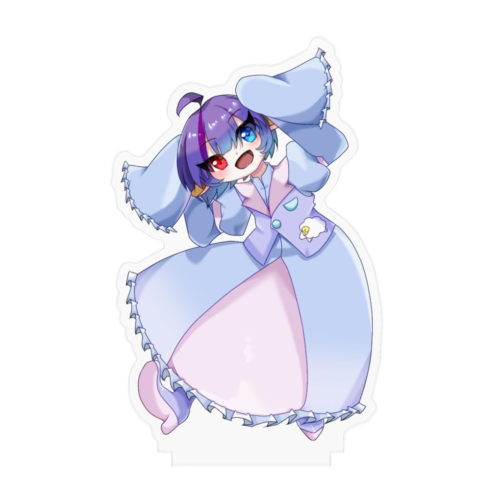 ロリ羊キービジュアルアクリルフィギュア