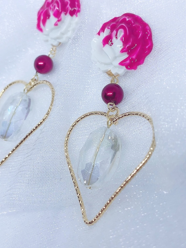 ツイステ ハーツラビュル 塗りかけバラアクセ