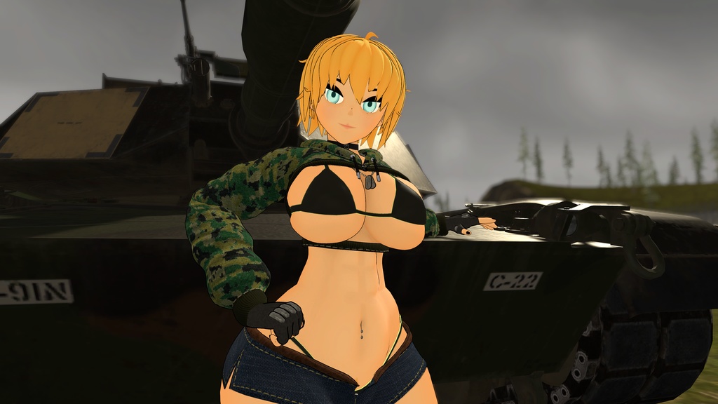 BAD COMPANY (VRC + Blender Rig)