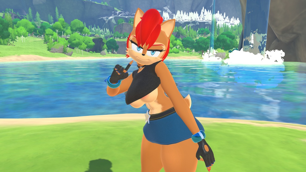 SALLY (VRC + Blender Rig)