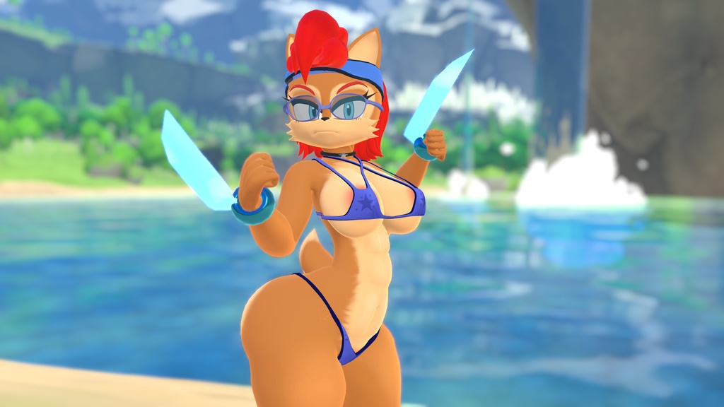 SALLY (VRC + Blender Rig)