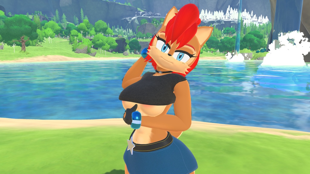 SALLY (VRC + Blender Rig)