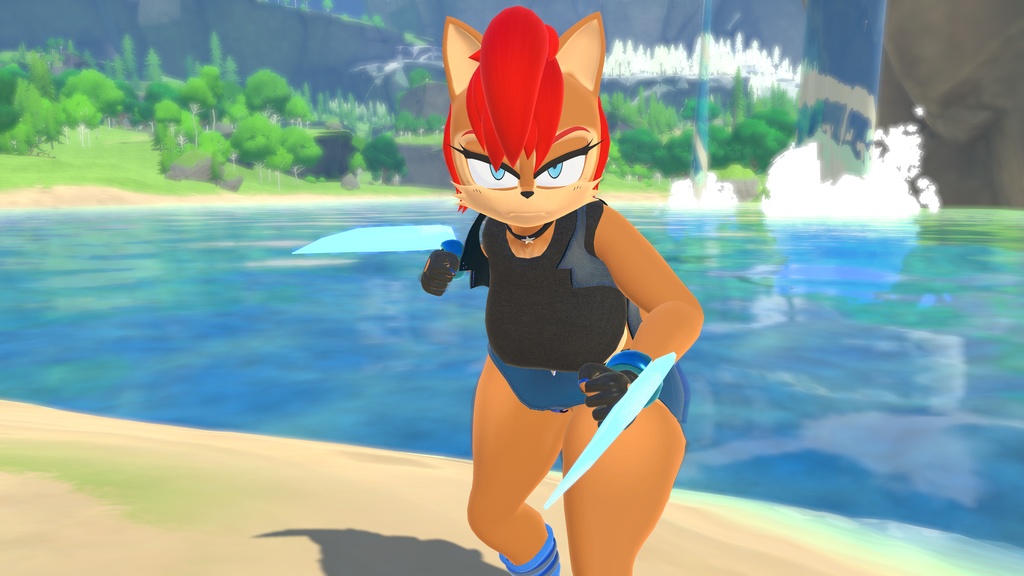 SALLY (VRC + Blender Rig)