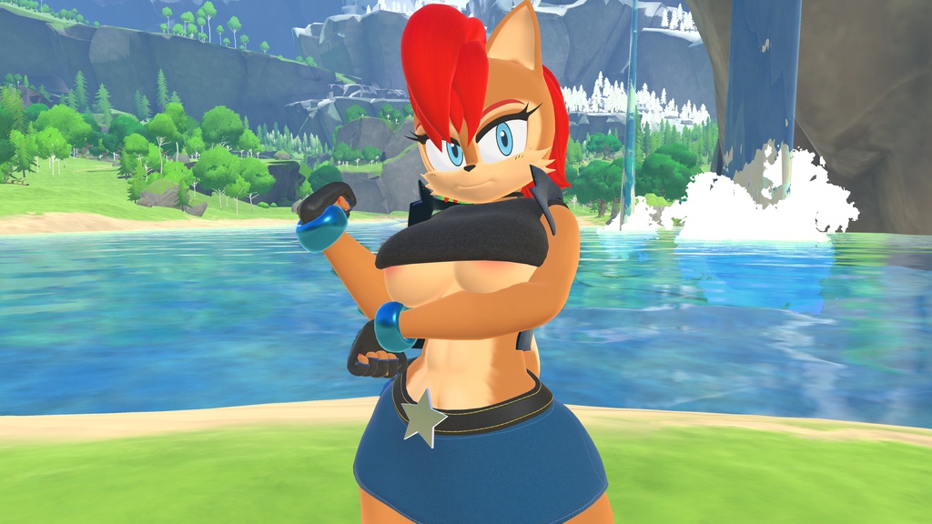 SALLY (VRC + Blender Rig)