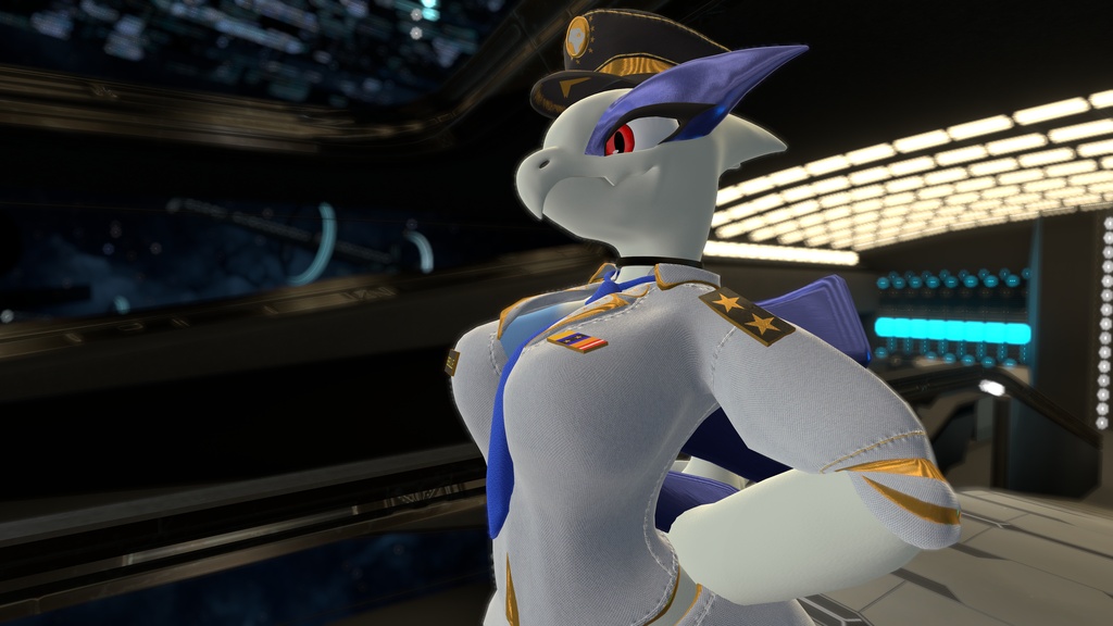 ADMIRAL (VRC + Blender Rig)