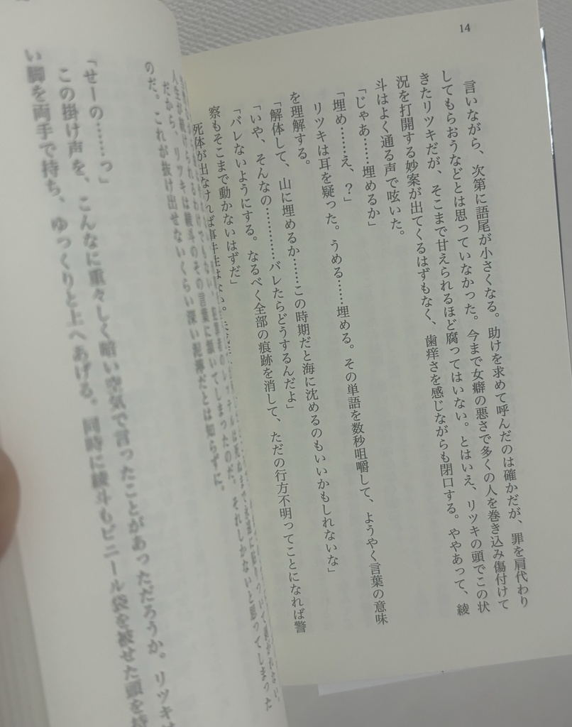 クリデス リツキ+綾斗 ブロマンス小説本「地獄行き」