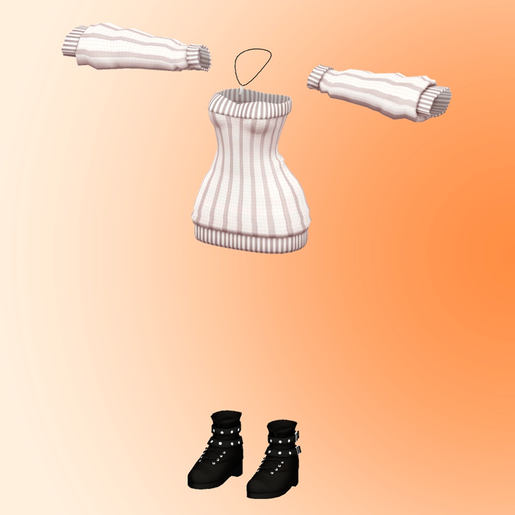 ひるね屋の縦セタ for Quiche