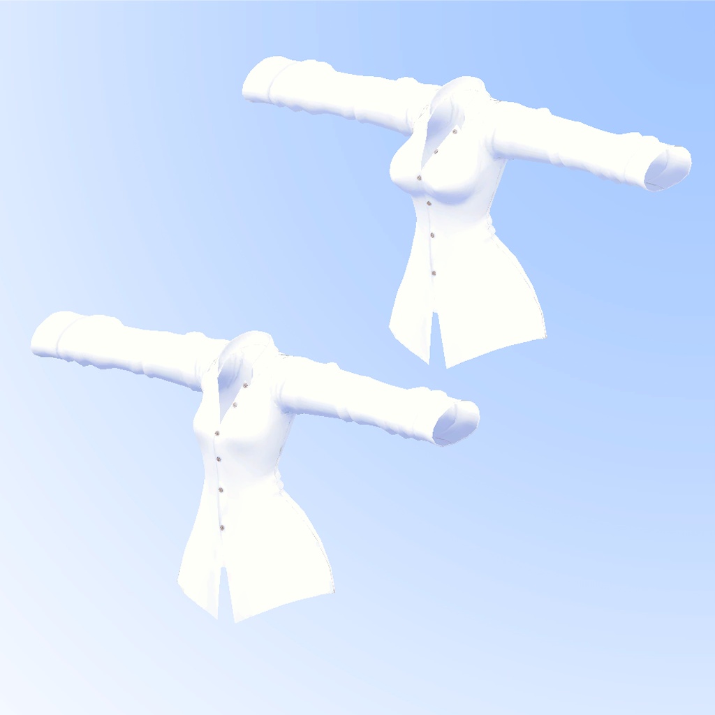 ひるね屋のぶかぶかワイシャツ for Quiche