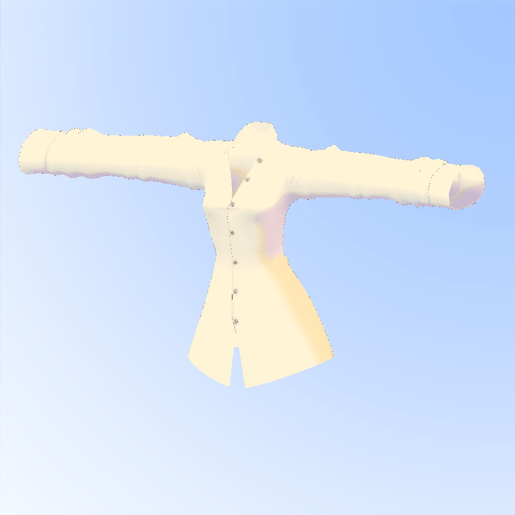 ひるね屋のぶかぶかワイシャツ for 京狐