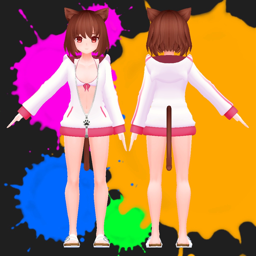 ひるね屋のビキニパーカー for Quiche