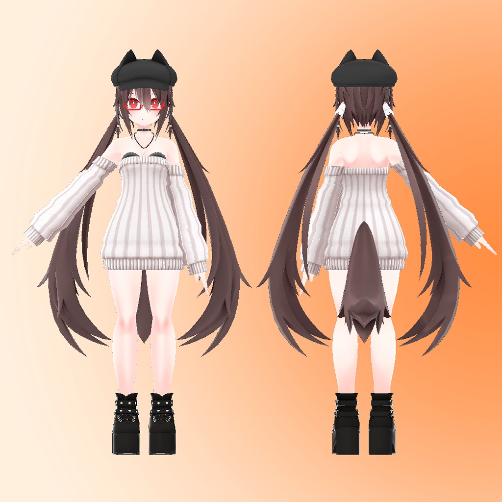 ひるね屋の縦セタ for Carti