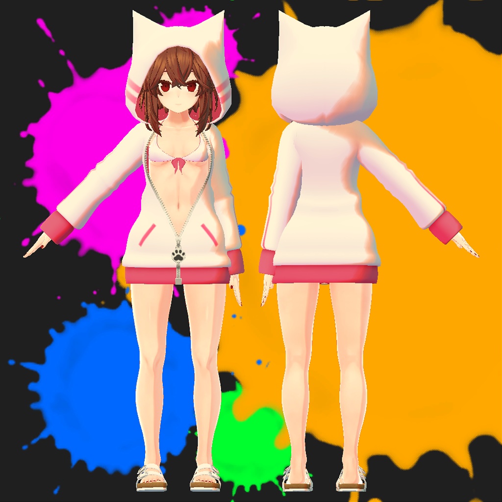 ひるね屋のビキニパーカー for Merino