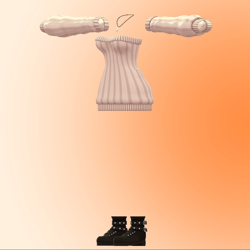 ひるね屋の縦セタ for 狐薄