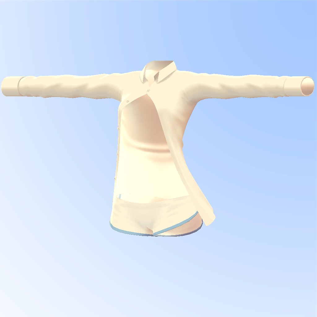 ひるね屋の小さめなワイシャツ for Merino