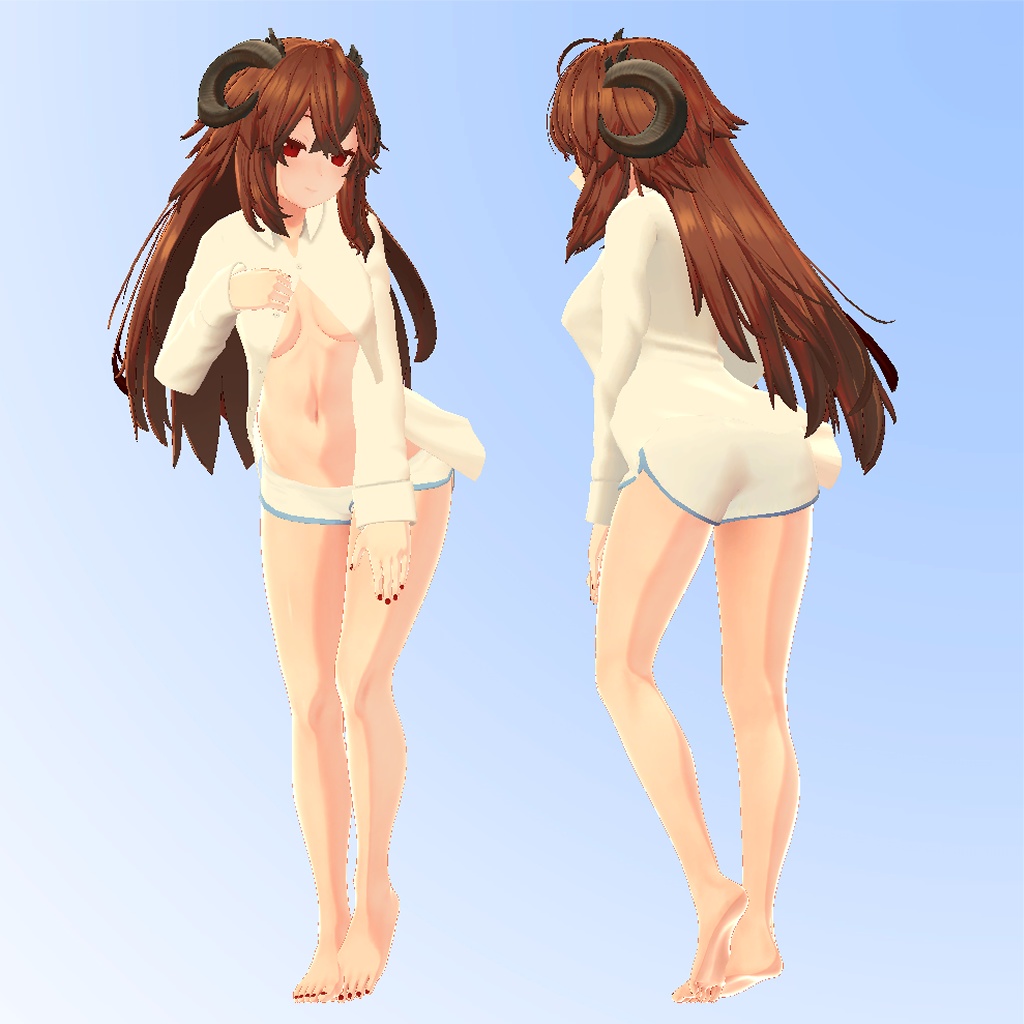 ひるね屋の小さめなワイシャツ for Merino