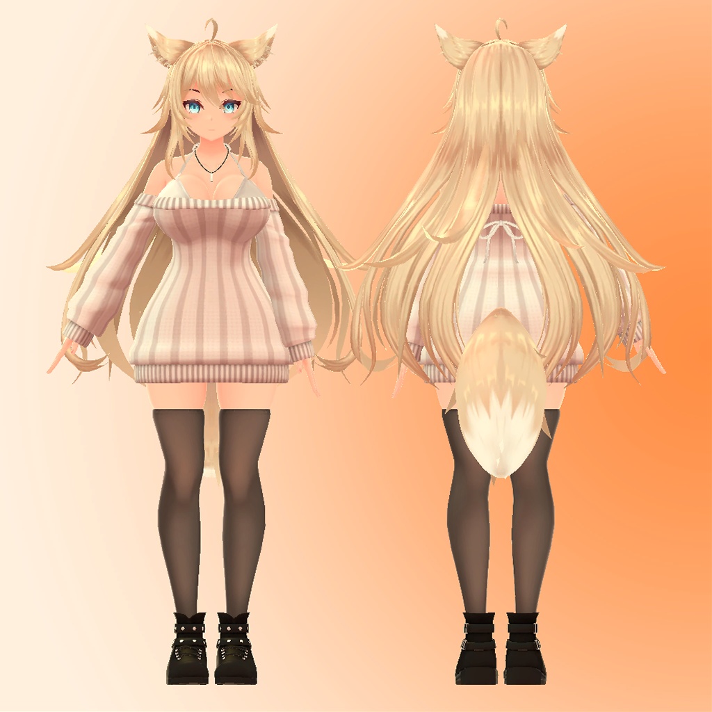 ひるね屋の縦セタ for Luena