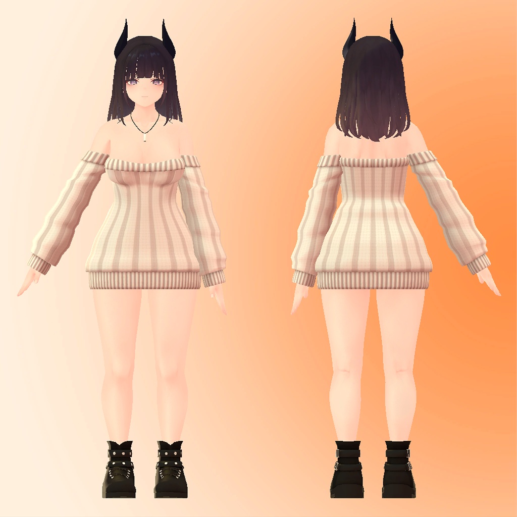 ひるね屋の縦セタ for Kuronatu