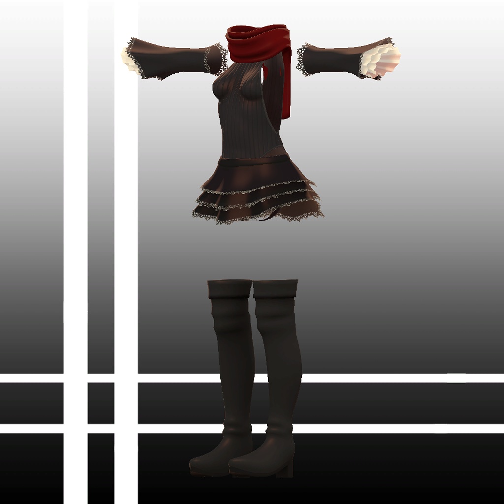 ひるね屋のニットレオタード for Merino