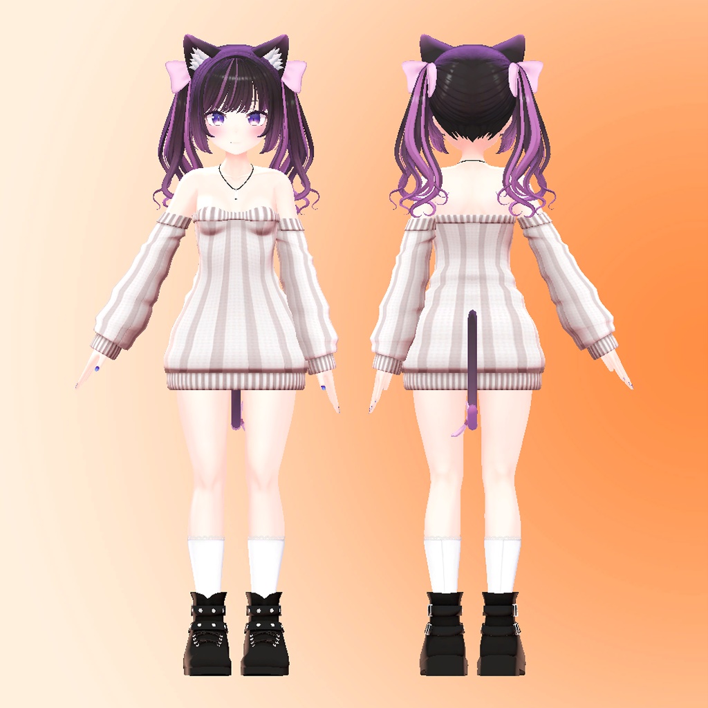 ひるね屋の縦セタ for Muromu & ANON