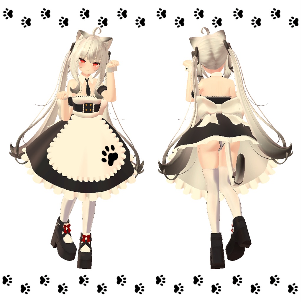 ひるね屋のメイド服 for Maya